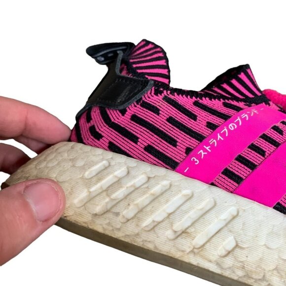 Rare Adidas NMD R2 Japan Shock Pink Size 11 - Picture 7 of 13